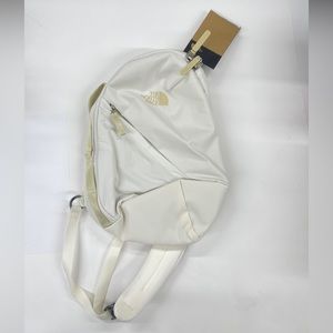 The North Face Women’s Isabella Sling Bag Gardenia White Dark Heather Gravel NWT